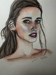 I drew a caricature of my lil sister and family