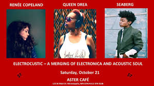 Queen Drea / Taylor Seaberg / Renée Copeland (Electrocoustic Soul) $7 