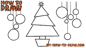 Today, we are going to draw a christmas tree. Christmas Drawing Ideas Very Easy Novocom Top