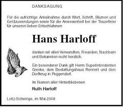 Hans Harloff | Nordkurier Anzeigen - 005805665701