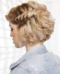 Short Bob With Side Braid Prom Hairstyles For Short Hair Braids For Short Hair Thick Hair Styles
