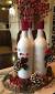 Wine Bottle Centerpieces With Balloons