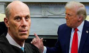 BreakingNews: President Donald Trump just went off. He says judges like  Boasberg are trying to become president without winning an election, and  says Justice John Roberts needs to step in and prevent