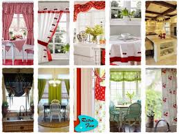 elegant kitchen curtains modern