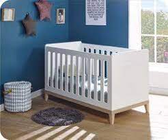 lit bebe evolutif riga blanc et bois lit bebe chambre bebe complete matelas bebe
