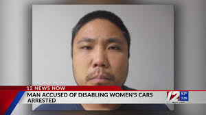 Mass. man charged with disabling woman’s car