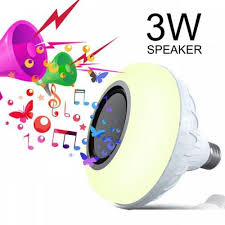 Uzaktan Kumandali Bluetooth Hoparlor Ve Led Lamba