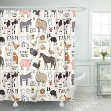 Home In 2020 Animal Bathroom Decor Bathroom Shower Curtains Animal Pattern
