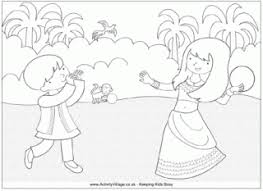 Rangoli is a type of indian floor decoration that is done using colorful powders during festivals like diwali, onam and pongal. Diwali Colouring Pages