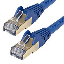 Pull the cable off the reel to the desired length and cut. 10 Ft Cat6a Ethernet Cable Stp Blue C6aspat10bl Cat 6a Cables