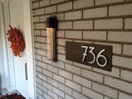 Dark Bronze Plaque With Bungalow Style Stainless Steel House Numbers Midcentury House Exterior Portland By 360 Yardware Houzz Uk Bring retro pieces and all that mid century modern style entails into your home with these inspiring pictures & videos from hgtv.com.