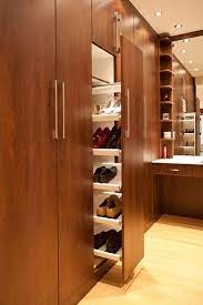 To the left there is storage for long and short hanging; Amazing Pull Out Shoe Rack Diy Shoe Rack Wardrobe Shoe Rack Shoe Rack
