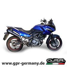 2005 suzuki vstrom dl650 dash panel gauge cluster fairing. Gpr Germany Auspuffanlagen