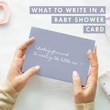 Try these sample congratulatory messages. What To Write In A Baby Shower Card Bonjour Baby Showers