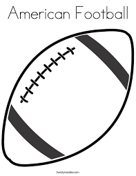 American Football Coloring Page Twisty Noodle Print out these unusual and classic printables you should crayon wax these free football pictures of starters, centers, and quarterbacks. american football coloring page
