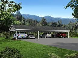 6 Car Garage Plan Number 51453 Carport Plans Garage Plan Carport Designs