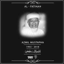 Pergi dalam tidur berita sedih itu dikongsi anak lelaki arwah mohd bazli kepada bh online yang. Tv3malaysia On Twitter Al Fatihah Pelakon Era 1980 An Azmil Mustapha Meninggal Dunia Akibat Sakit Jantung Di Shah Alam Jam 1 Tengah Hari Tadi Takziah Diucapkan Https T Co 0caul9ztai