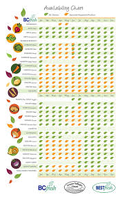 Vegetables Fruits Calendar Infographic Seasonal_vegetables