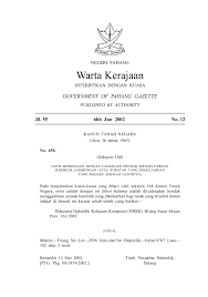 Kanun tanah negara 1965 akta 56/1965 by this amendment, there will be less number of qualified titles registered at land office in the country. Kanun Tanah Negara 6 Jun 2002 Pages 1 26 Flip Pdf Download Fliphtml5