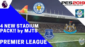 Explore kitbag para encontrar los everton fc kits completos oficiales que se ajustan a una camisa, calcetines y pantalones cortos. Pes 2019 Pc 4 New Stadium Mjts Premier Goodison Park King Power Stadium Youtube