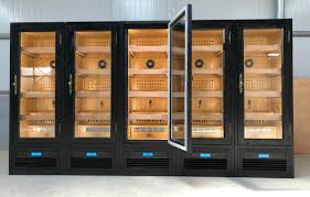 To order, please call 1.301.432.6131. Vinbro Com On Twitter A Group Of Spanish Cedar Electronic Cigar Humidor Cabinets Ready For A Cigar Lounge Project Custom Finish Size Available Full Spanish Cedar Wood Compressor Cooling Temperature Range 12 22 C