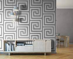 Choose the perfect shade of white wallpaper from graham & brown's vast collection. Debona Athena White Silver 4011 Wallpaper Central