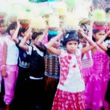 Dusshera is the most popular celebration of chhattisgarh. Bhojali Chhattisgarh S Ritualistic Friendship Festival Sahapedia