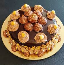 Feb 26, 2019 · ingredients 6 eggs 1/2 cup (100g) sugar 180g (6oz) ground hazelnuts 3 tablespoons (25g) flour 3 tablespoons (22g) cocoa powder 2½ teaspoons baking powder pinch salt 260g (1 cup + 2 tablespoons) butter, room temperature 2/3 cup (200g) nutella 170g (6oz) dark/milk chocolate 1/2 cup (100g) sugar 1/2. Eggless Chocolate Ferrero Rocher Cake With Whole Wheat Flour