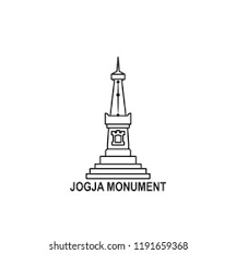 Tugu means monument, which is usually built as a symbol of an area conceptualising characteristics of that region. Tugu Jogja Kartun Png