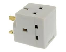 Oz 2449 wiring electric oven plug download diagram. 3 Way Socket Adaptor Multi Plug Fused Adapter Uk Mains Three Sockets Ebay