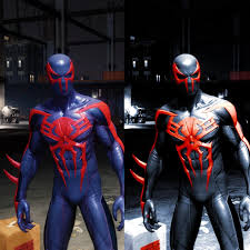 If nothing else, it's hilarious. How The 2099 Black Suit Looks Vs How It Should Look Spidermanps4