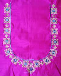 No matter what skills set or past experience you have, i am confident that you'll find suitable work from home job from the. Sarees Design Blouse Padmaja Computer Embroidery Facebook