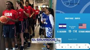 Usa vs colombia | october 11, 2018. Partido De El Salvador Vs Eeuu En U16 De Baloncesto Es Noticia Mundial El Salvador Day