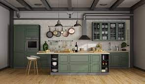 Rinnovare La Cucina Con Smalti All Acqua E Coloranti Concentrati Mobili Da Cucina Dipinti Armadietti Cucina Interni Della Cucina