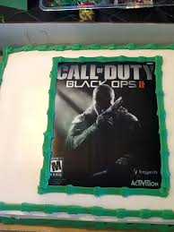 Bjs Cake Order Online Cake From Bjs Wish I Had Made My Own Like I Usually Do Because As Great As The Picture Looks It Wasnt That Good Activision Black Ops Pictures