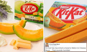 Just then, jane grabs two kit kat bars to start her days, and pays for her stuff. Kit Kat Launches Melon And Mascarpone Cheese Flavoured Bars In Japan Daily Mail Online