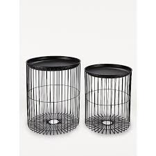 We did not find results for: Black Metal Side Table Set Of 2 Home George At Asda