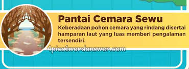 We did not find results for: Jawaban Teka Teki Santai Pantai Cemara Sewu Level 12 4 Pics 1 Word Daily Puzzle Answers