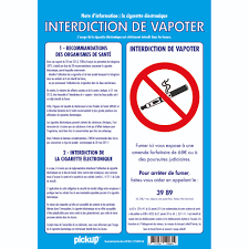 Affichage Pickup Interdiction De Vapoter Marquage Signalisation Quincaillerie Visserie Outillage Construction