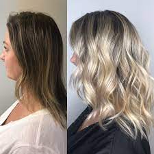 Brown To Blonde Beige Blonde Balayage Dark Skin Blonde Hair Blonde Balayage