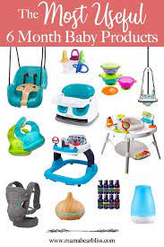 The Most Useful 6 Month Baby Products Mama Bear Bliss Baby Month By Month Baby Must Haves New Baby Products