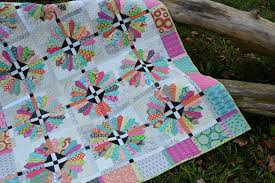 Vintage dresden plate quilt top 96x80 100% cotton hand sewn appliqué pink/green. Quilters Companion Scrappy Dresden Quilt Color Girl Quilts By Sharon Mcconnell