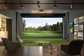 Indoor Golf Simulator Golf Room Indoor Golf Simulator Home Golf Simulator