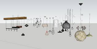 Free Model 3d Ceiling Light File Sketchup Ceiling Lights Sketchup Model Cafe Interior Design