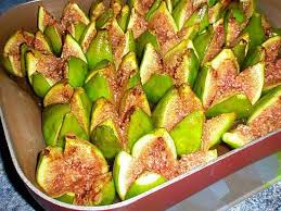 Figues Blanches Roties Au Miel Recette Recettes De Figues Figue Blanche Recette Avec Figues