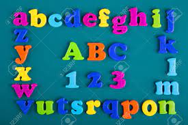 My first step was to make the base that the magnetic letters would stick to. Frame Of Colorful Alphabet Magnets On Green Background Stock Photo Picture And Royalty Free Image Image 37347713