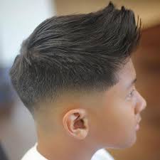 This is one of the more unique fades for boys since it actually has the fades cross in the back to show some volume and layers. The 30 Different Types Of Fades A Style Guide Men Hairstyles World