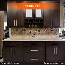 Avecbois Kitchen Furniture Storage Espresso Kitchen Cabinets White Kitchen Cabinets