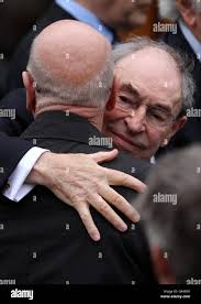 Cliff morgan and sir bobby charlton hi-res stock photography and images