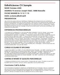 Mes solutions pour devenir son propre patron sans crainte. Exemple Et Modele De Cv D Estheticienne